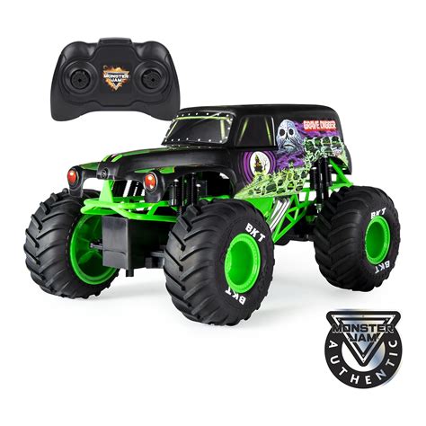 grave digger mini rc|1 15 scale grave digger.